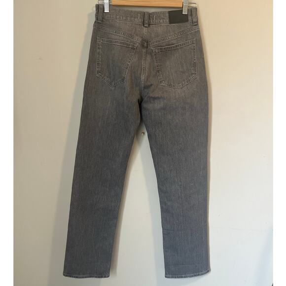 Madewell  90's Straight Jeans in Hallandale Wash High Rise Women's 25 - Picture 6 of 10